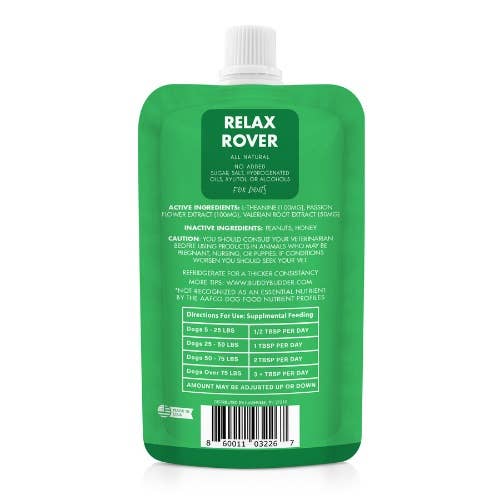 Relax Rover Buddy Budder (4oz Squeeze Pack)