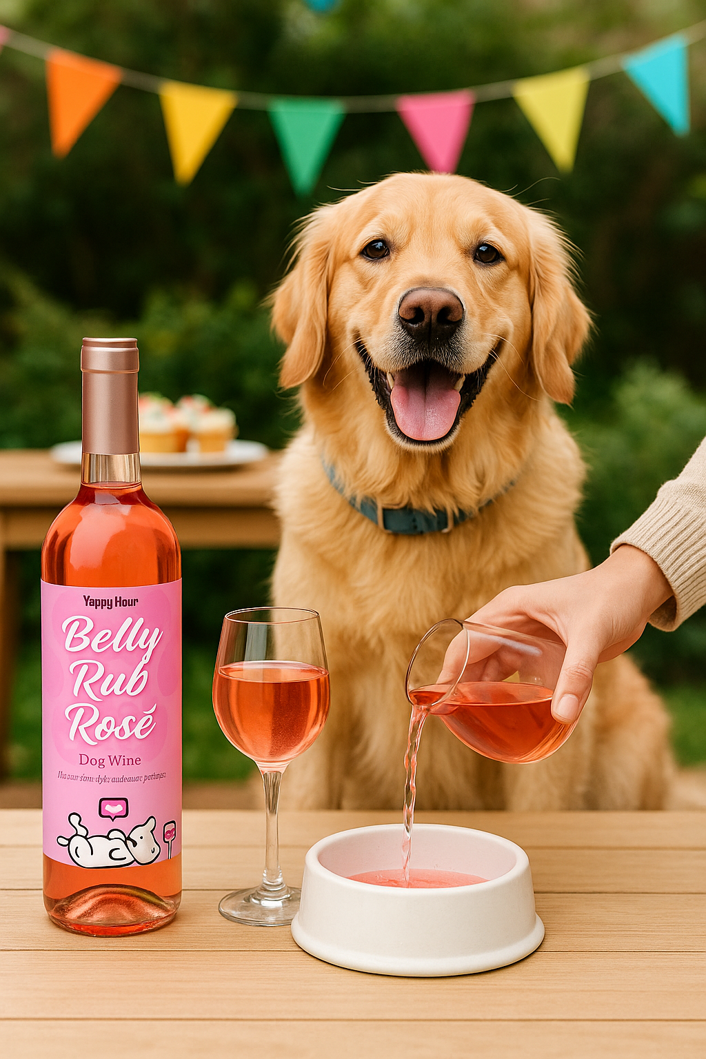 Dog Wine   Rose, Sauv, Pawsecco
